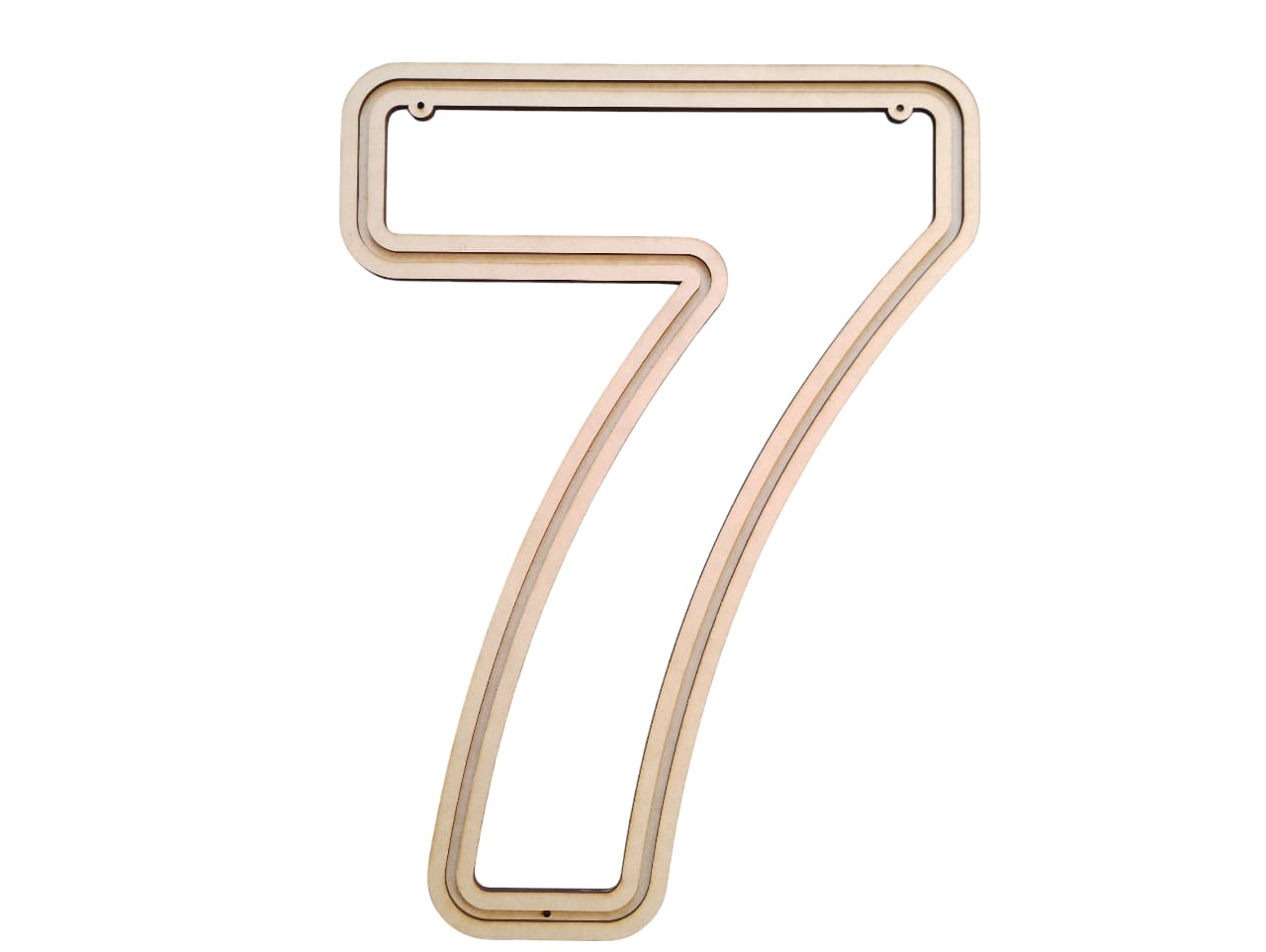 Cartel Con guias Neon led - Numeros