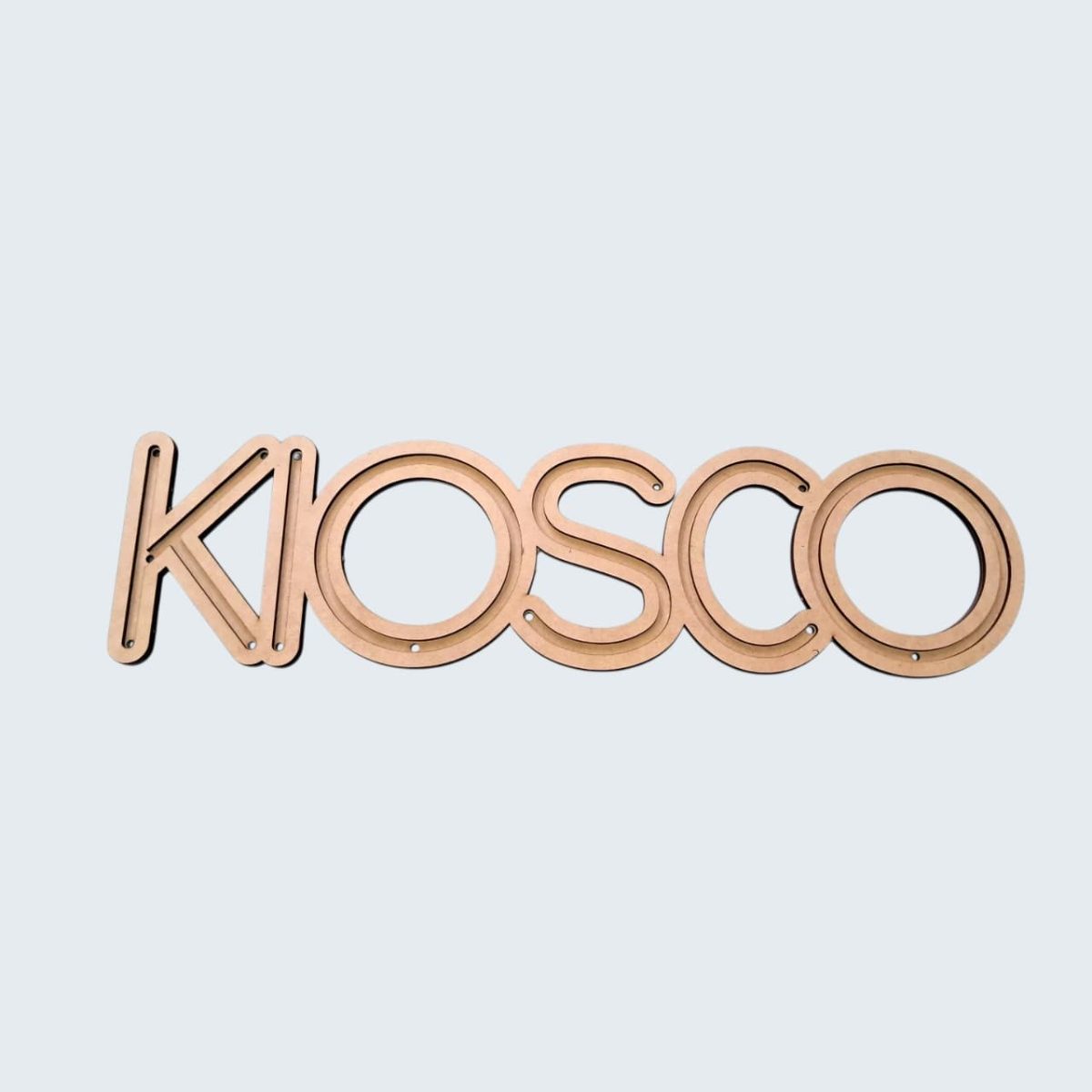 Base Cartel Kiosco 48x13cm